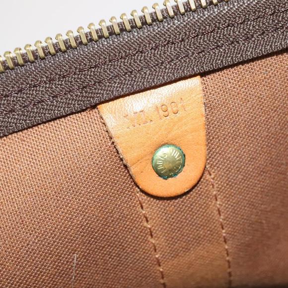 LOUIS VUITTON Monogram Keepall Bandouliere 60 Boston Bag M41412 LV Auth BA128 - Picture 12 of 16